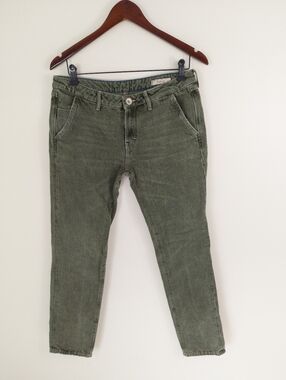 Haikure Salinas Kiowa Denim Linen Blend Jeans Green Size 27